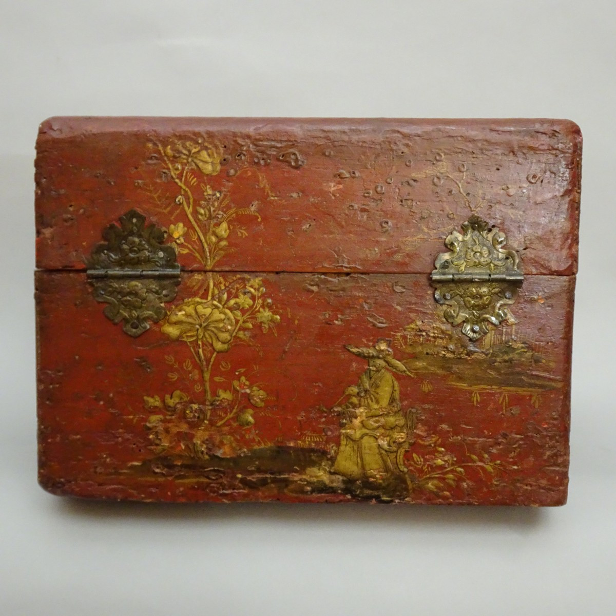 Scatola laccata a chinoiserie  XVIII secolo-photo-4