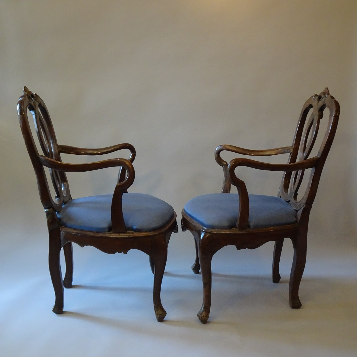 Coppia di poltrone Luigi XV Venezia metà XVIII secolo-photo-1