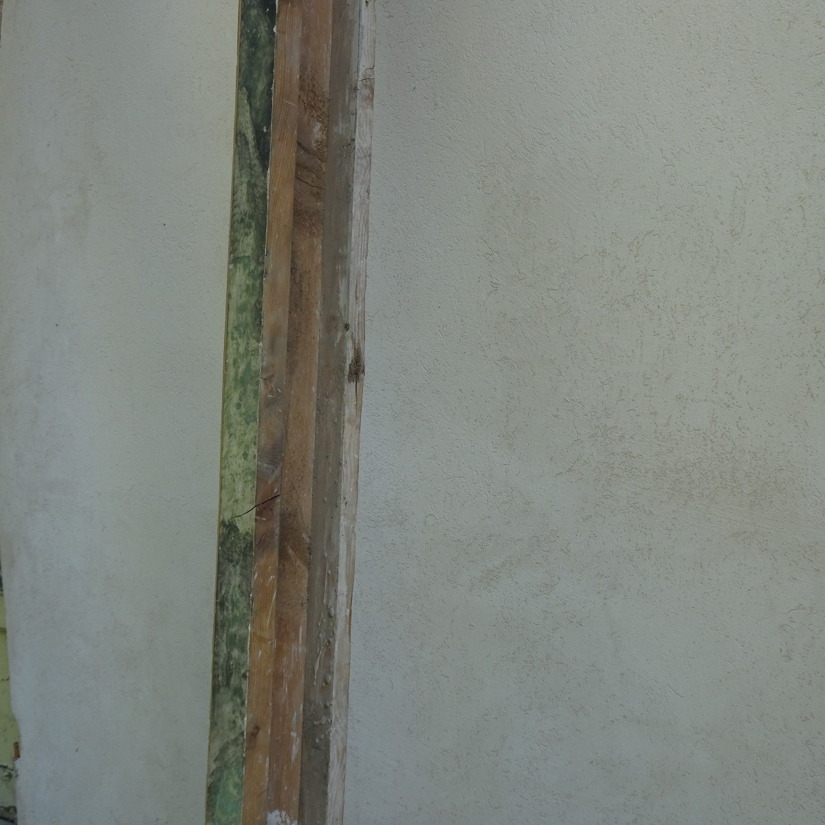 Coppia di grandi cornici in legno laccato  per nicchie  XVIII secolo-photo-3