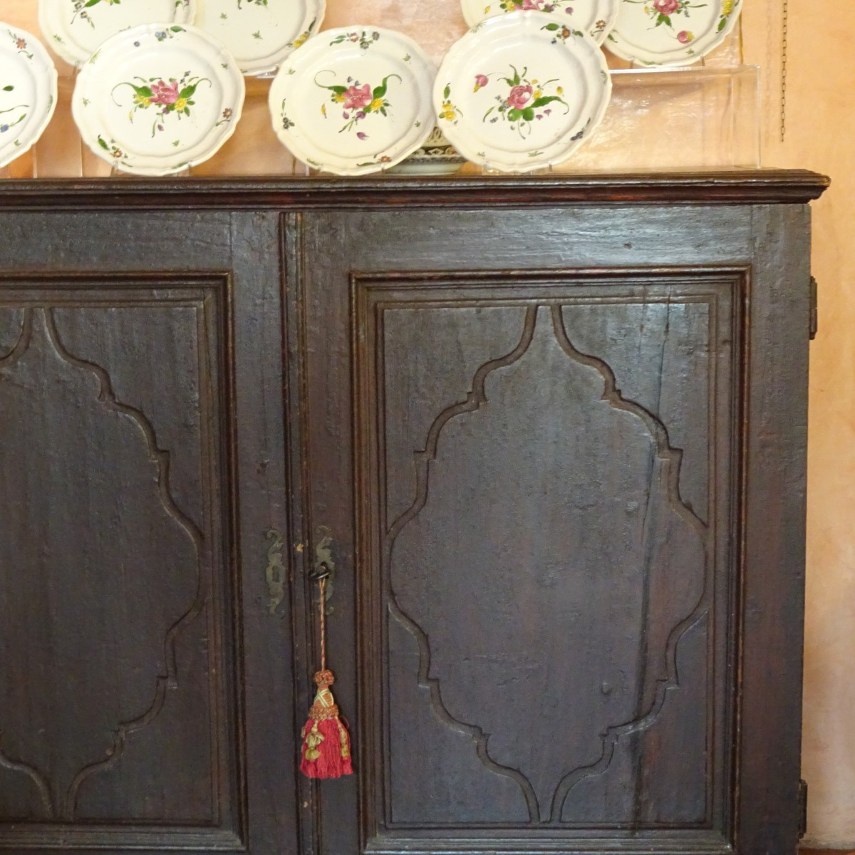 Credenza genovese a due ante XVIII secolo-photo-2