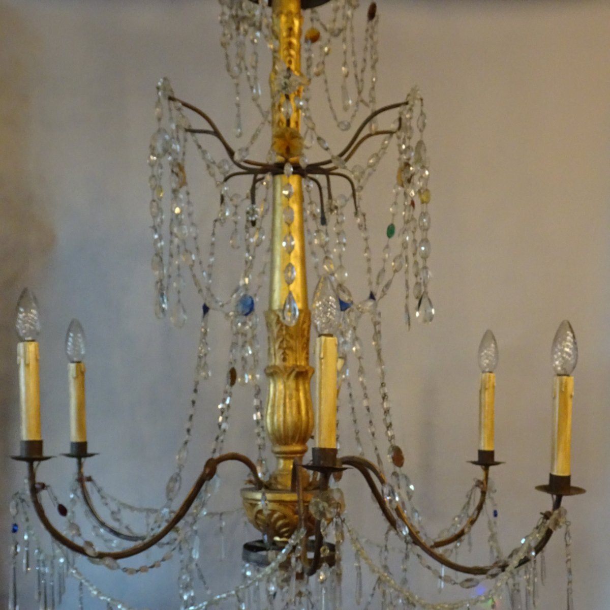 Lampadario genovese Luigi XVI -photo-3
