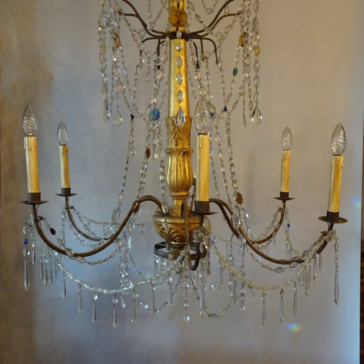 Lampadario genovese Luigi XVI -photo-4