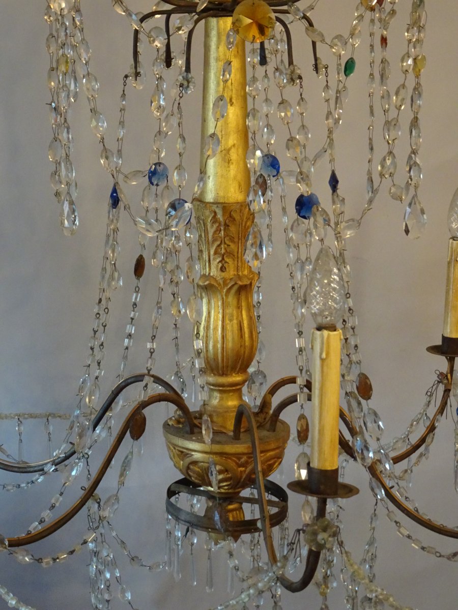 Lampadario genovese Luigi XVI -photo-3