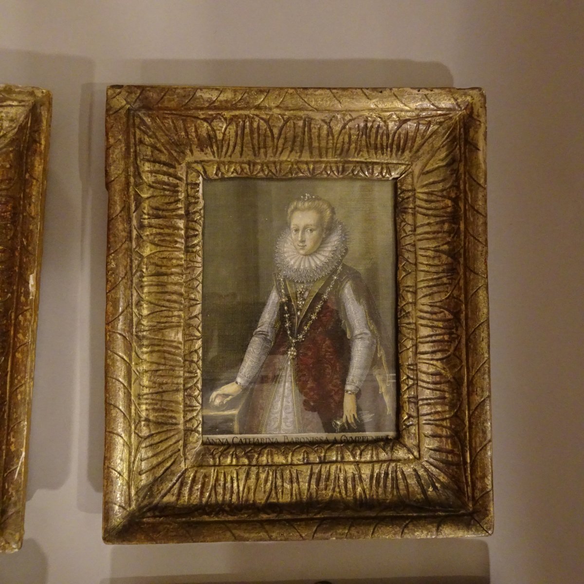 Incisioni raffiguranti ritratti  di  nobili austriaci con cornici XIX secolo -photo-7