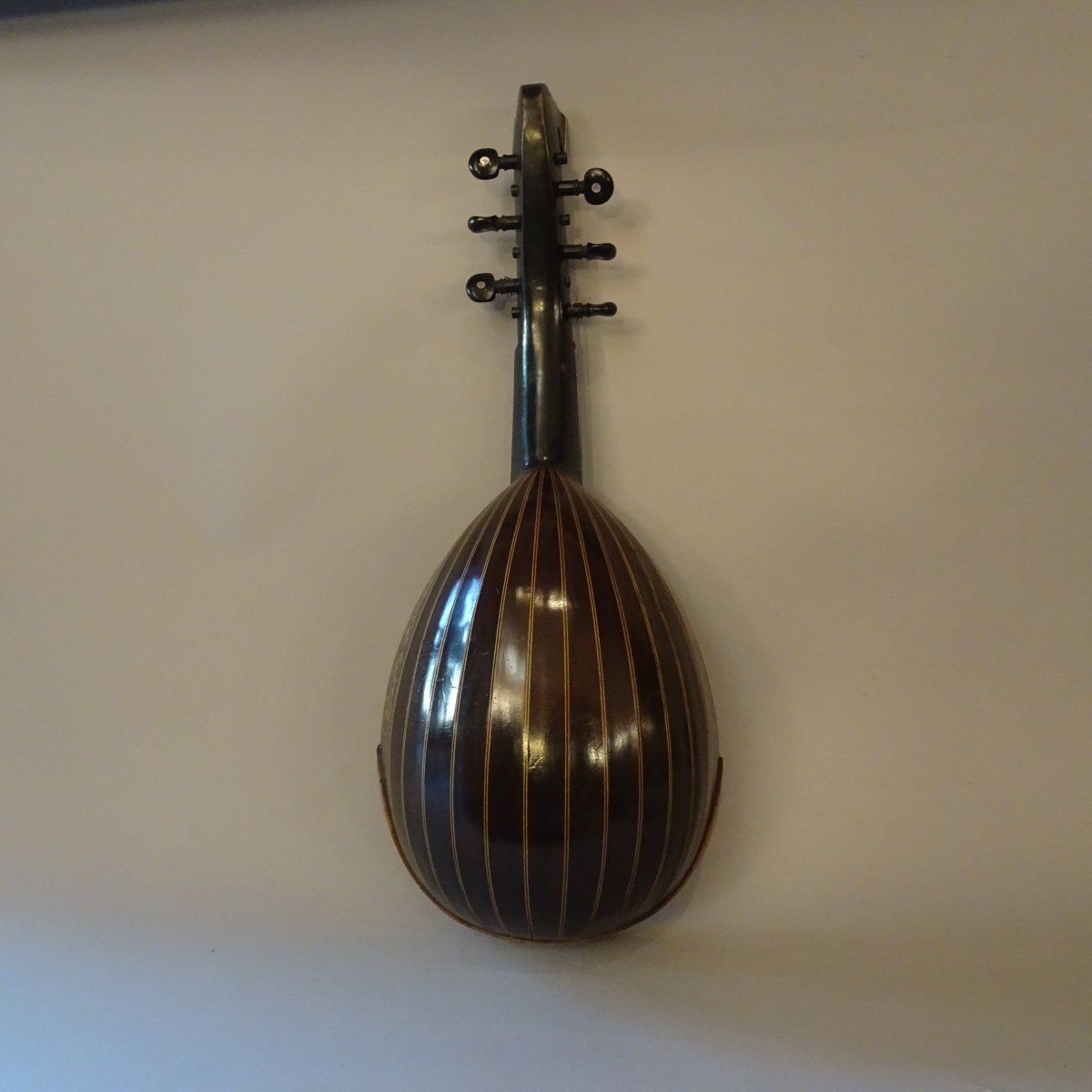 Antico Mandolino Carlo Albertini Milano XIX secolo-photo-1