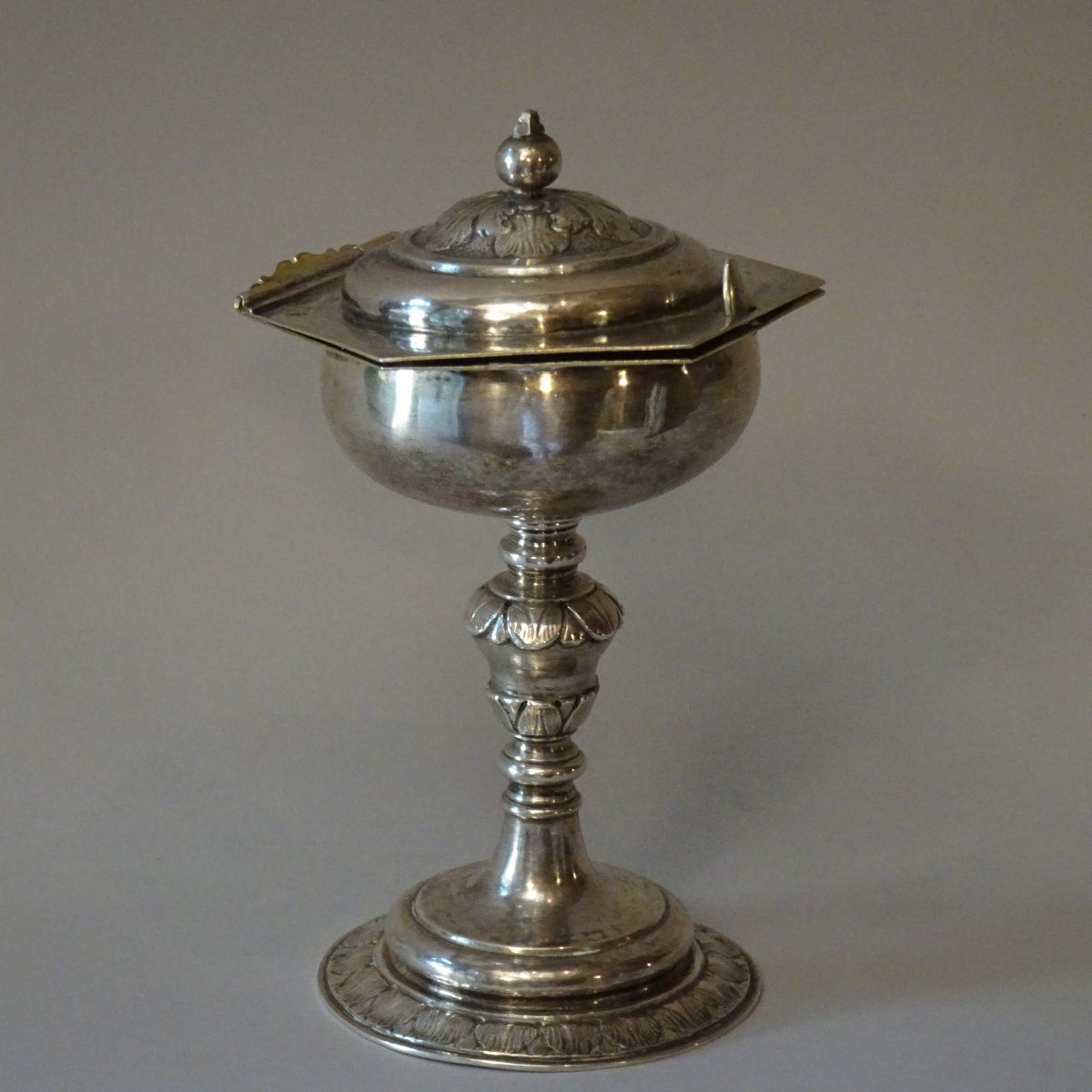 Pisside in argento  Lucca 1750 -photo-2