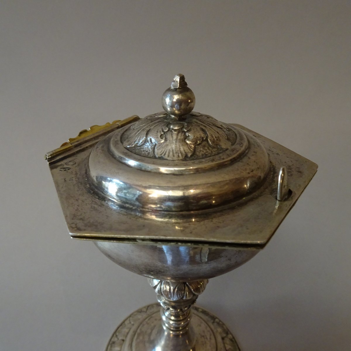 Pisside in argento  Lucca 1750 -photo-3
