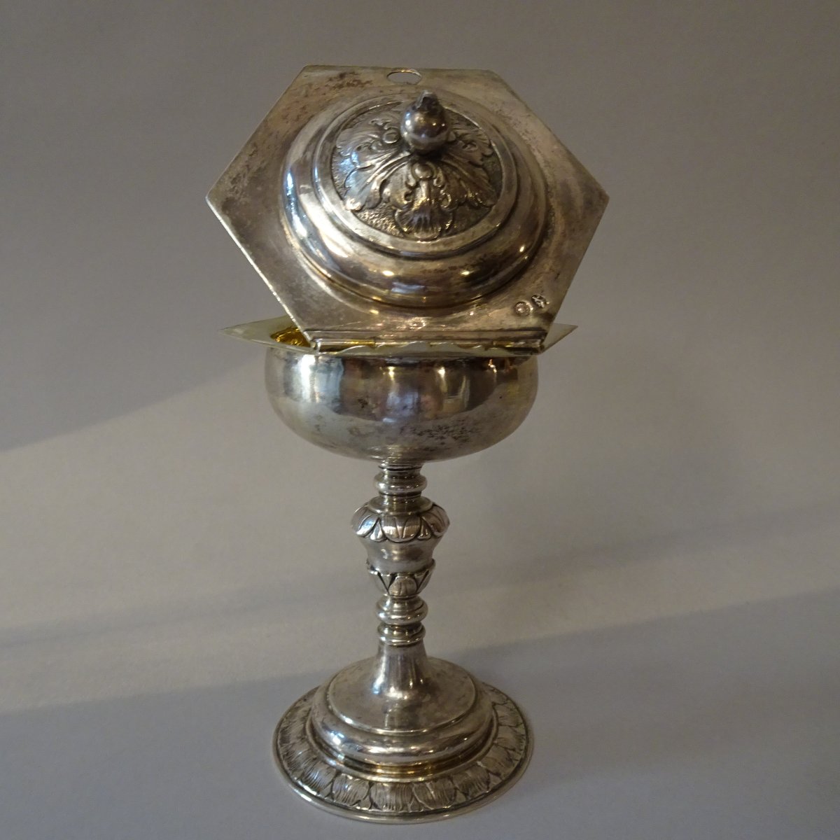 Pisside in argento  Lucca 1750 -photo-3