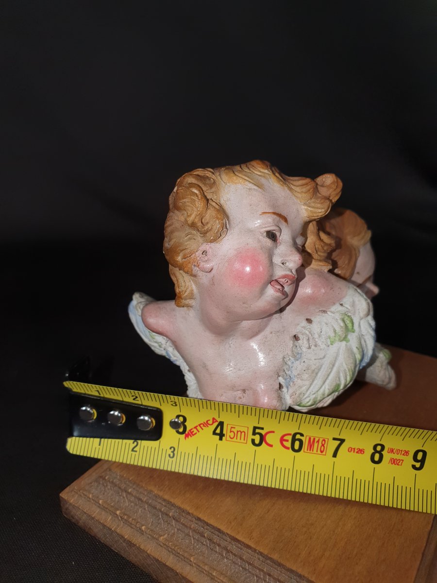 Paire d'Angelots Du XIXe-photo-2