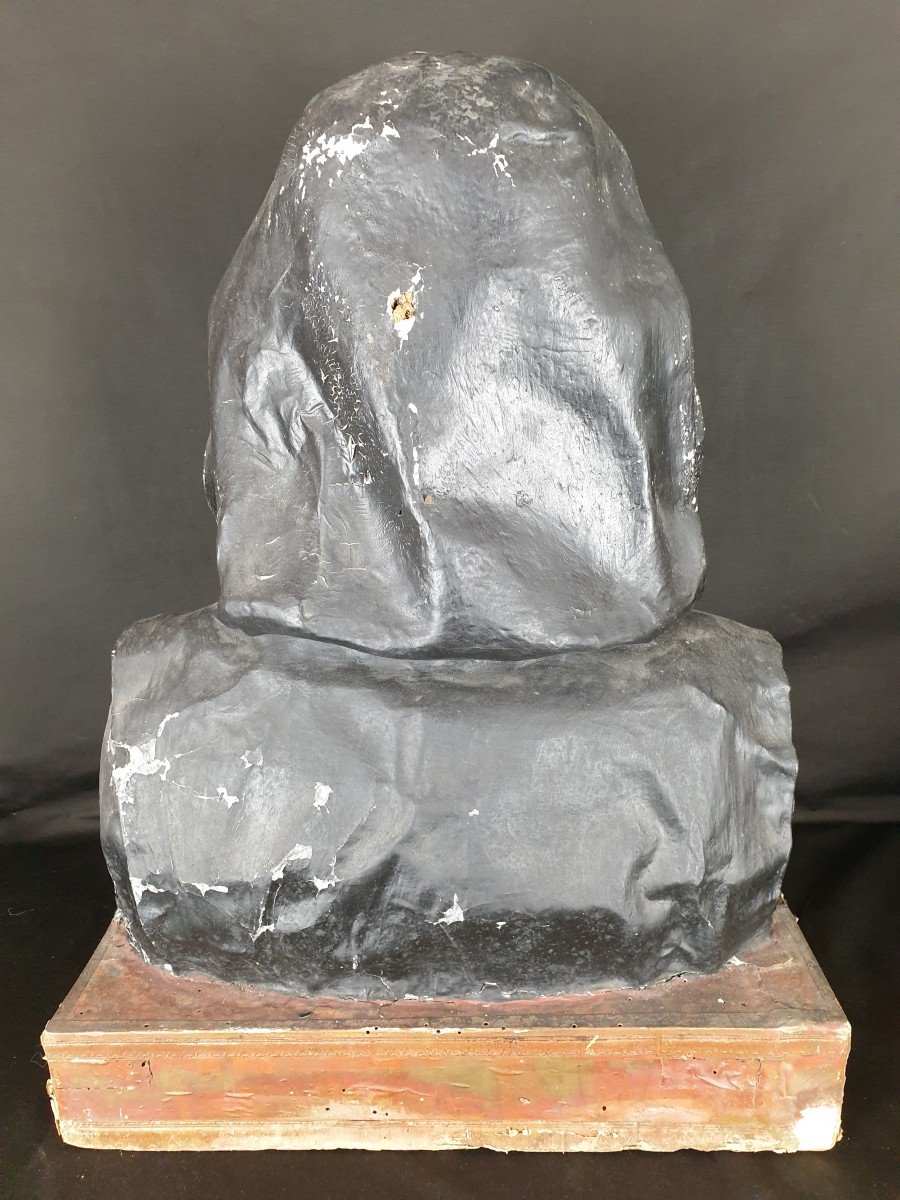 San Francesco Da Paola Du XVIIIe Siècle, Sculpture Napolitaine-photo-2