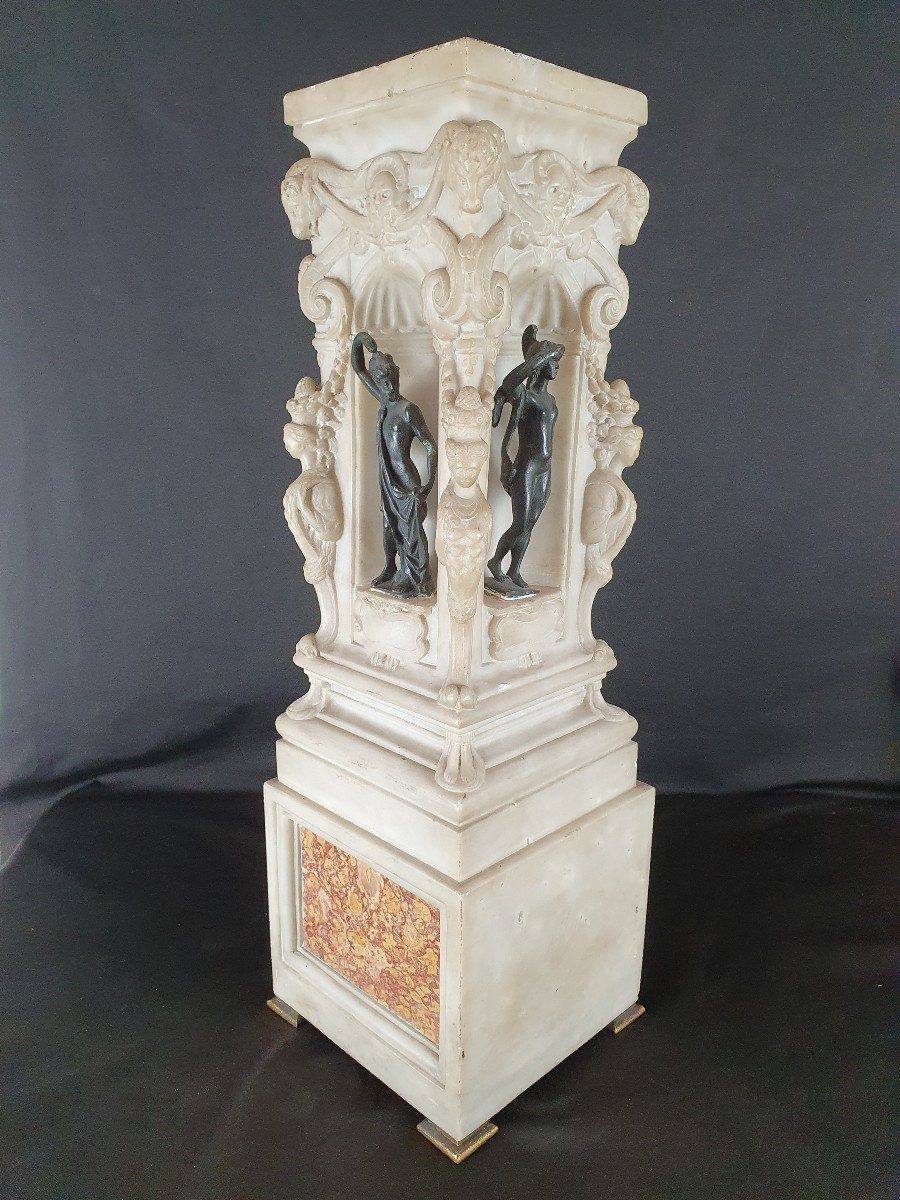 Persée Avec La Tête De Méduse, Bronze Du XIXe Siècle-photo-4