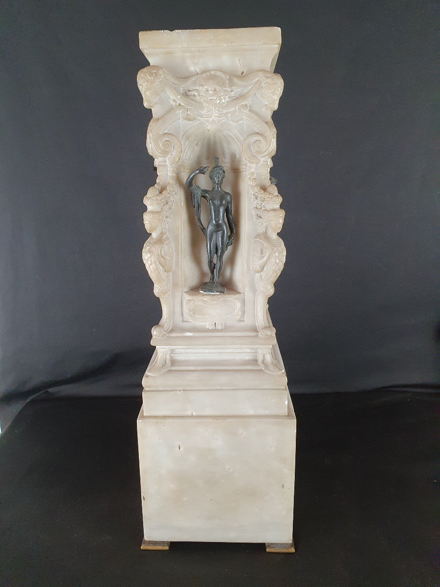 Persée Avec La Tête De Méduse, Bronze Du XIXe Siècle-photo-5