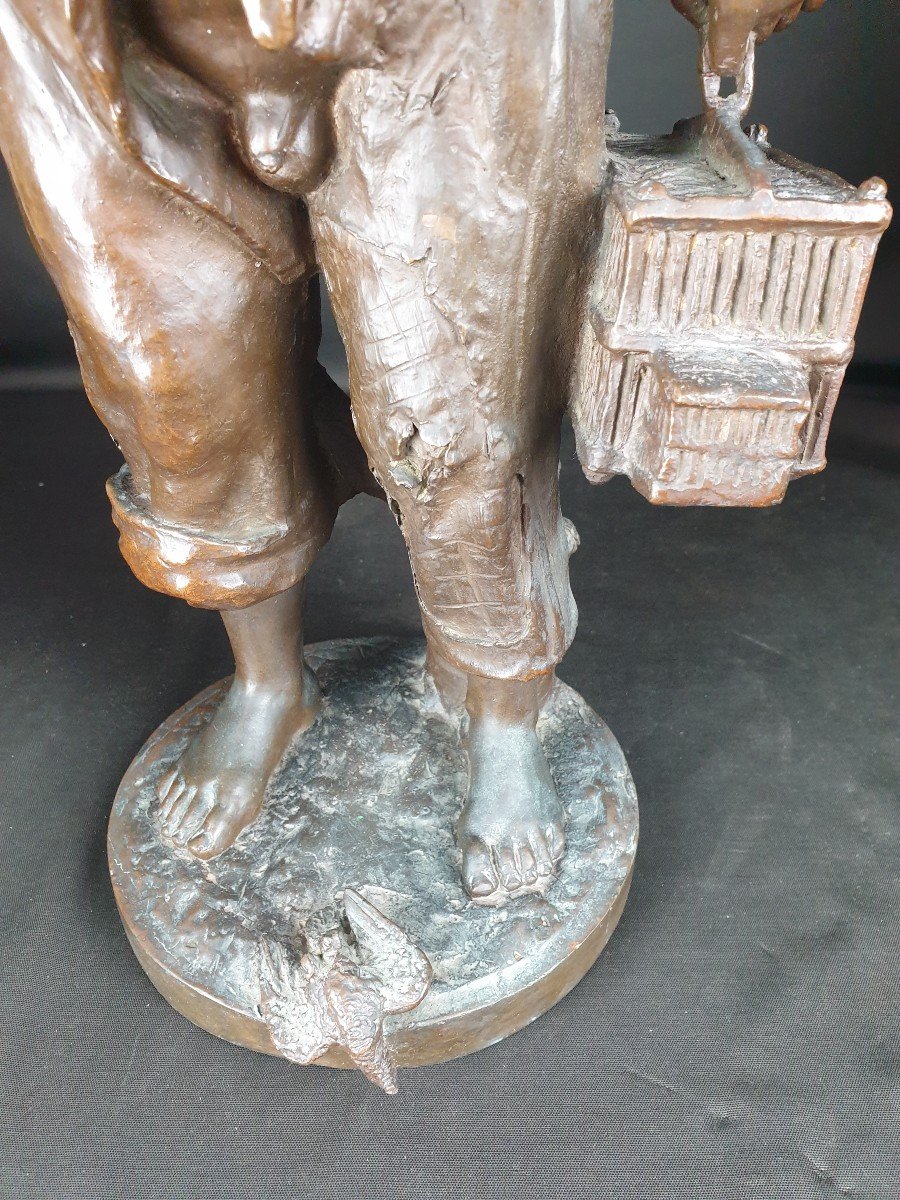  Enfant Triste, Bronze XIXème-photo-4