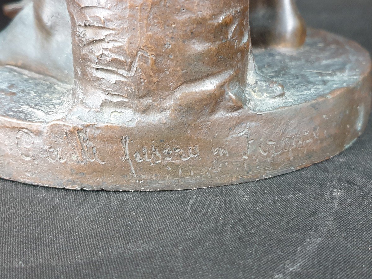  Enfant Triste, Bronze XIXème-photo-1
