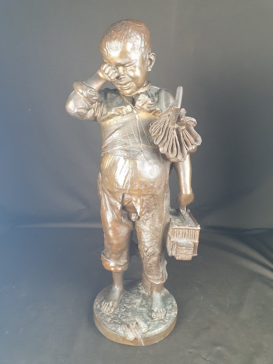  Enfant Triste, Bronze XIXème