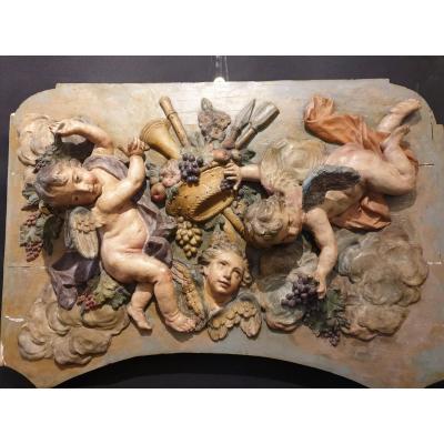 Paire De Bacchanales