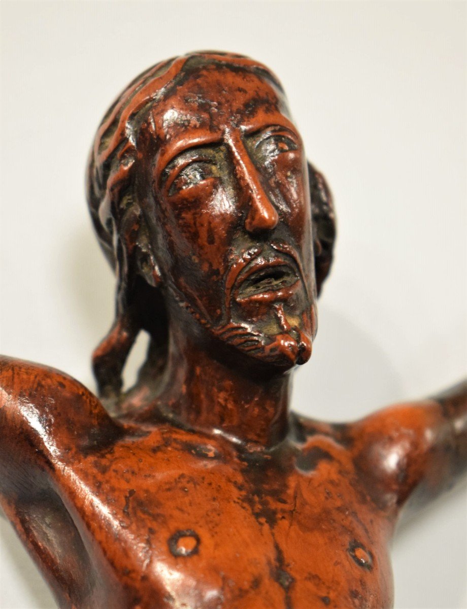 Cristo Crocifisso in bosso del '400-photo-2