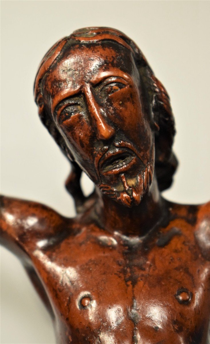 Cristo Crocifisso in bosso del '400-photo-3