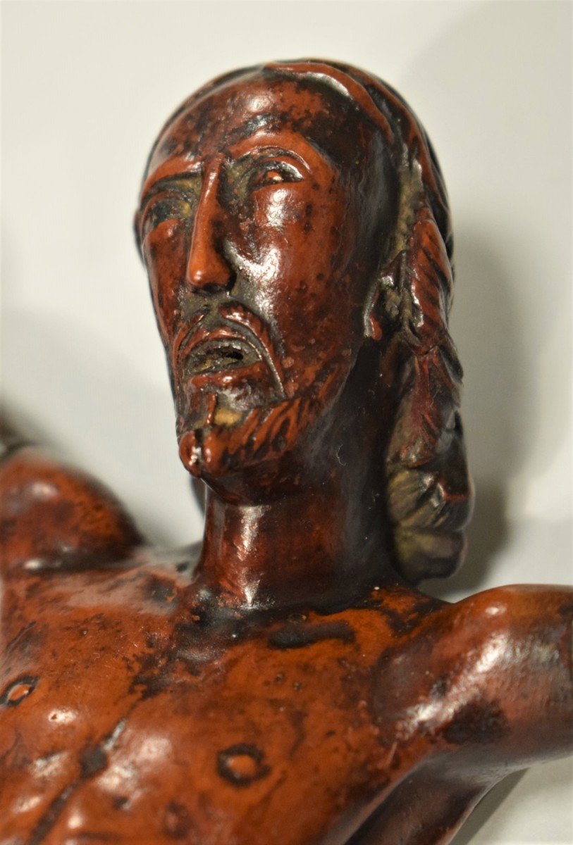 Cristo Crocifisso in bosso del '400-photo-4