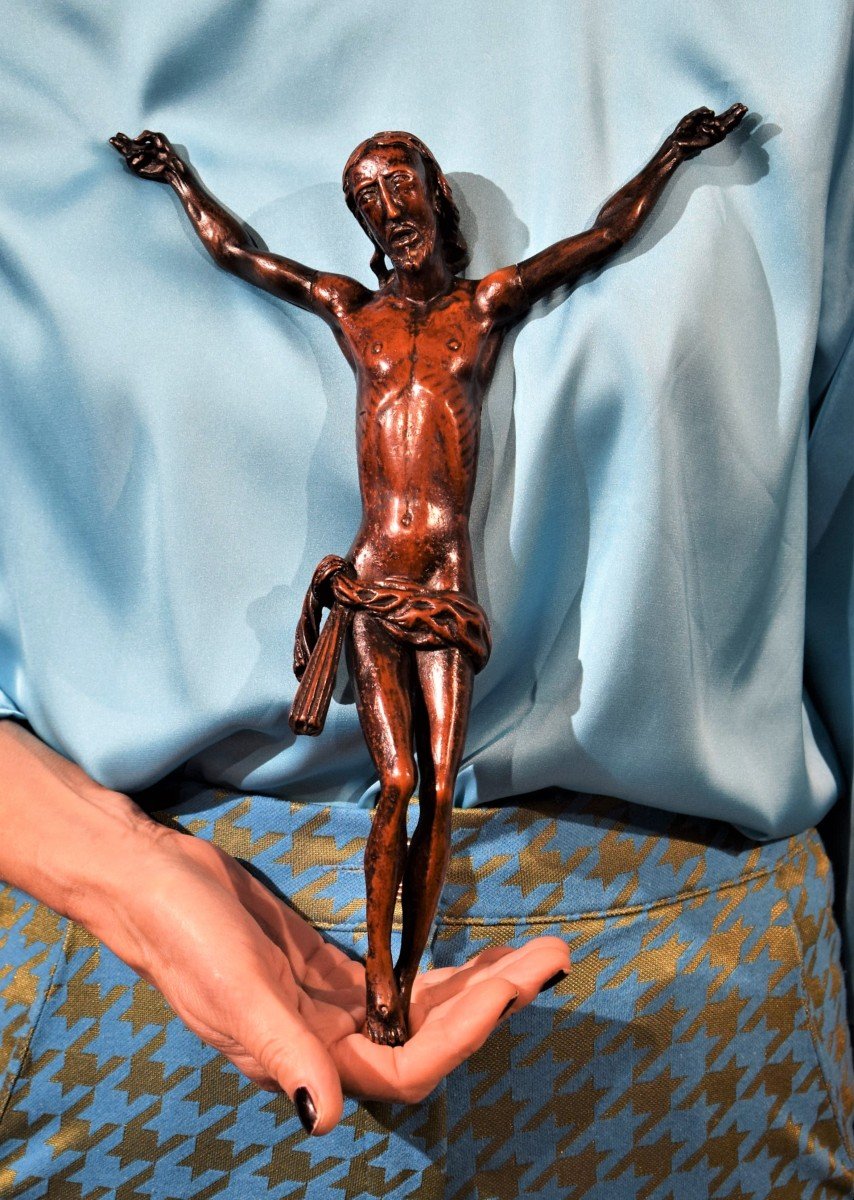 Cristo Crocifisso in bosso del '400-photo-8