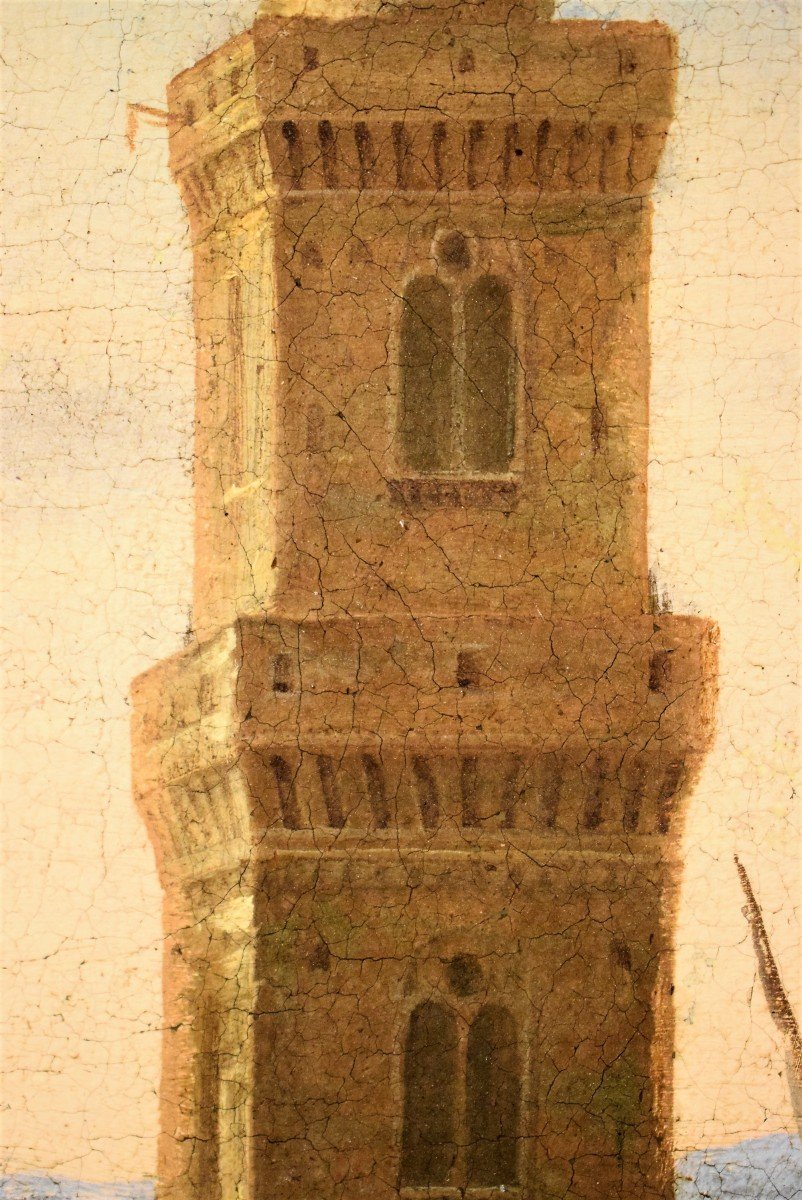 Orazio Grevenbroeck (Paris 1670-1743)  Scena portuale-photo-6