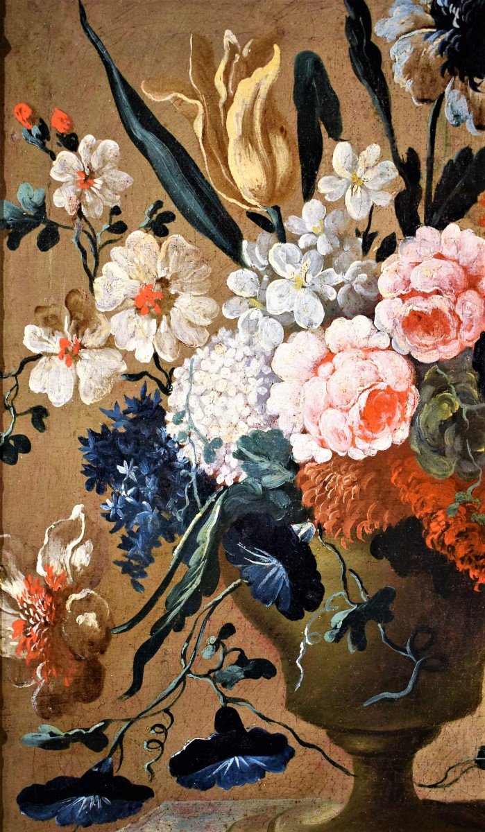 Coppia Nature Morte di Fiori - Maestro dei Fiori Guardeschi-photo-4