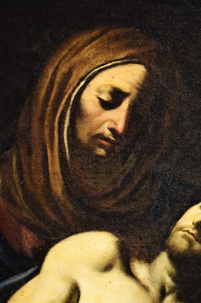 Compianto su Cristo - Atelier diFrancesco Cairo (Milano, 1607 - 1665)-photo-1