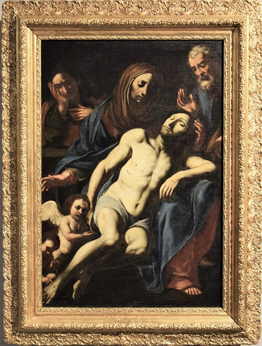 Compianto su Cristo - Atelier diFrancesco Cairo (Milano, 1607 - 1665)