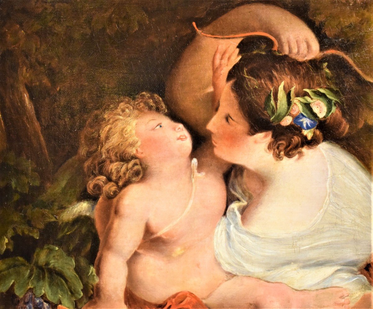 Venere disarma Cupido - scuola inglese del XIX° secolo-photo-3