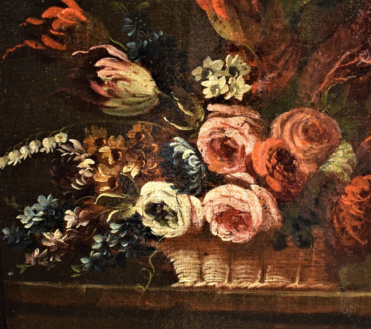 Natura morta con vasi di fiori - Gaspare Lopez (Napoli 1677-Firenze 1732)-photo-4