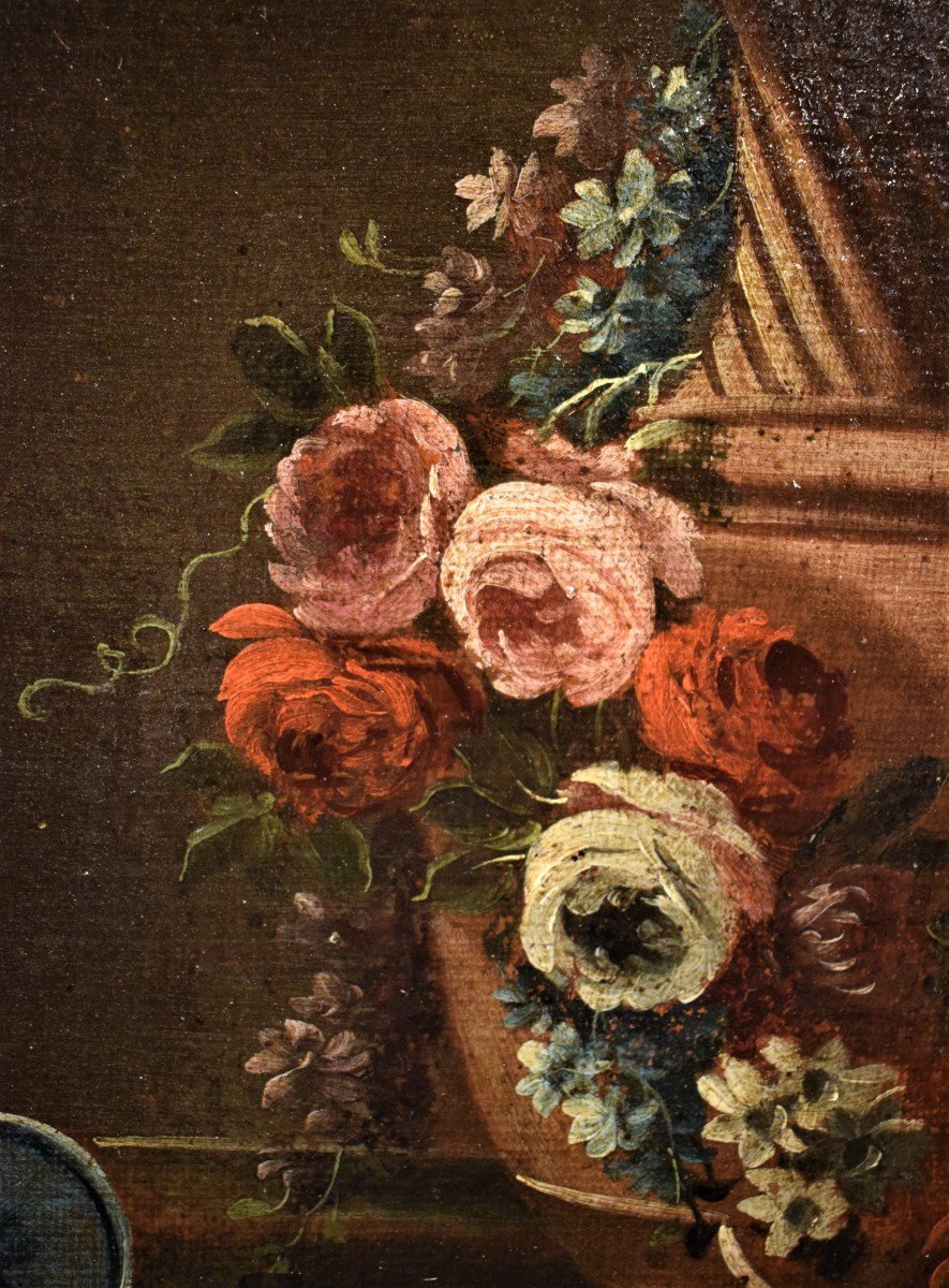 Natura morta con vasi di fiori - Gaspare Lopez (Napoli 1677-Firenze 1732)-photo-5