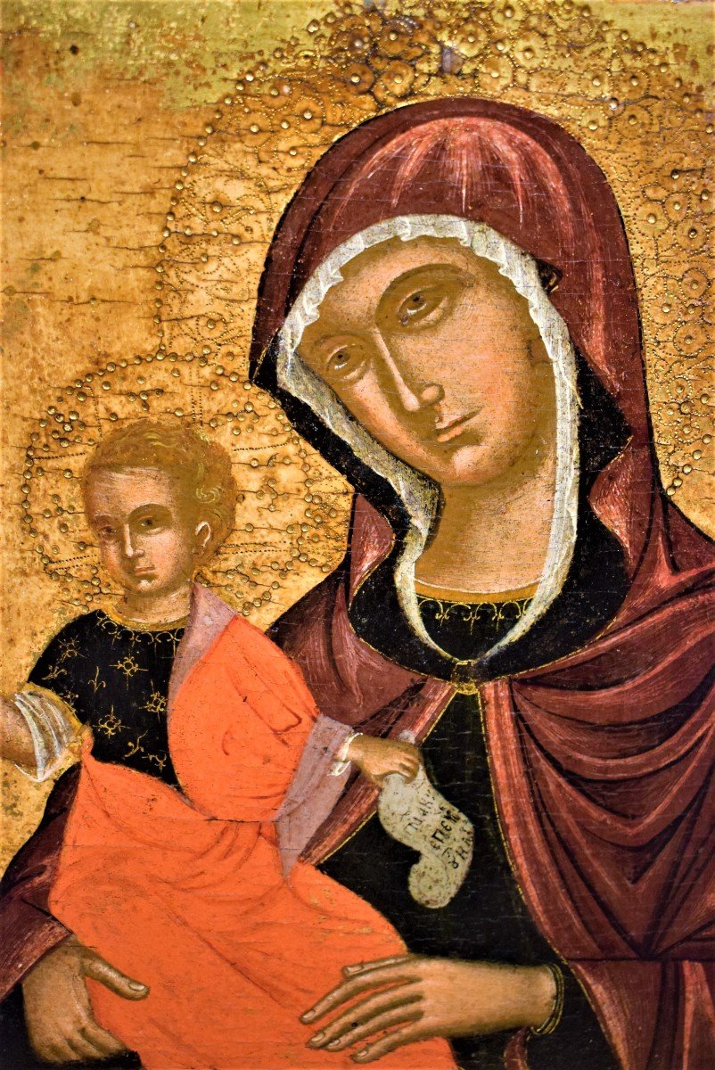 MÈRE DE CONSOLATION - cercle du NIKOLAOS TZAFOURIS - Crète XVIème-photo-2