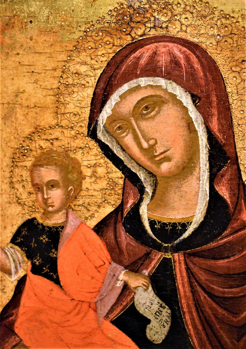 MÈRE DE CONSOLATION - cercle du NIKOLAOS TZAFOURIS - Crète XVIème-photo-1