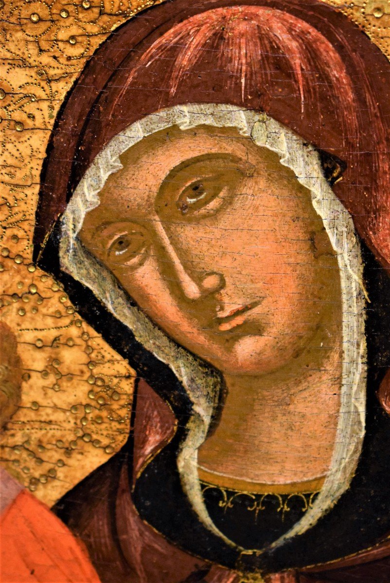 MÈRE DE CONSOLATION - cercle du NIKOLAOS TZAFOURIS - Crète XVIème-photo-5