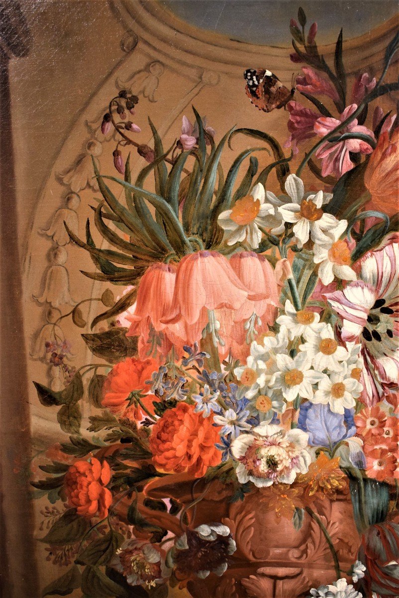 Natura Morta di Fiori in vaso Mediceo - Jan Frans van Dael (1764-1840) -photo-2