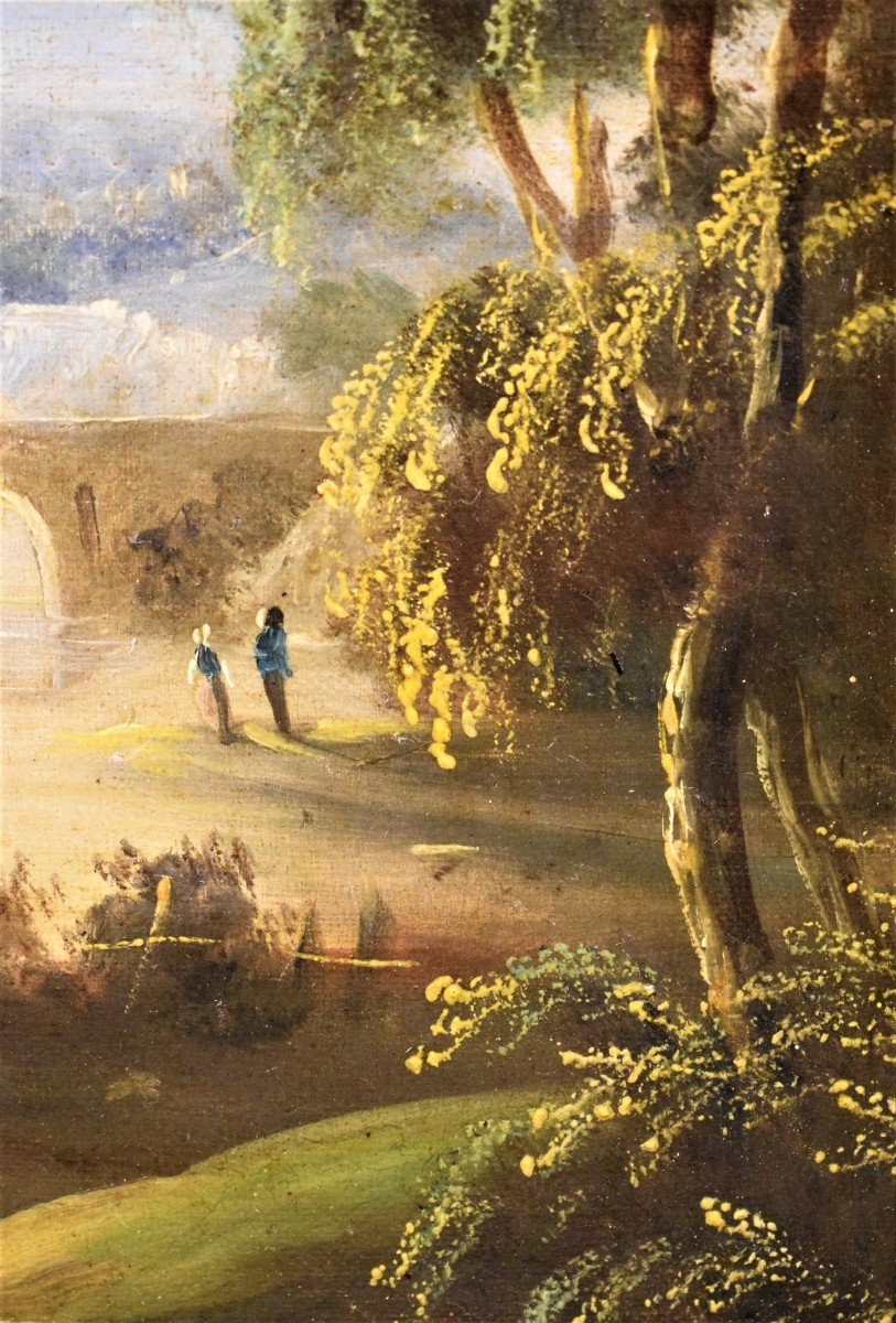 Paesaggio fluviale - Paolo Anesi (Roma 1697-1773) bottega-photo-5