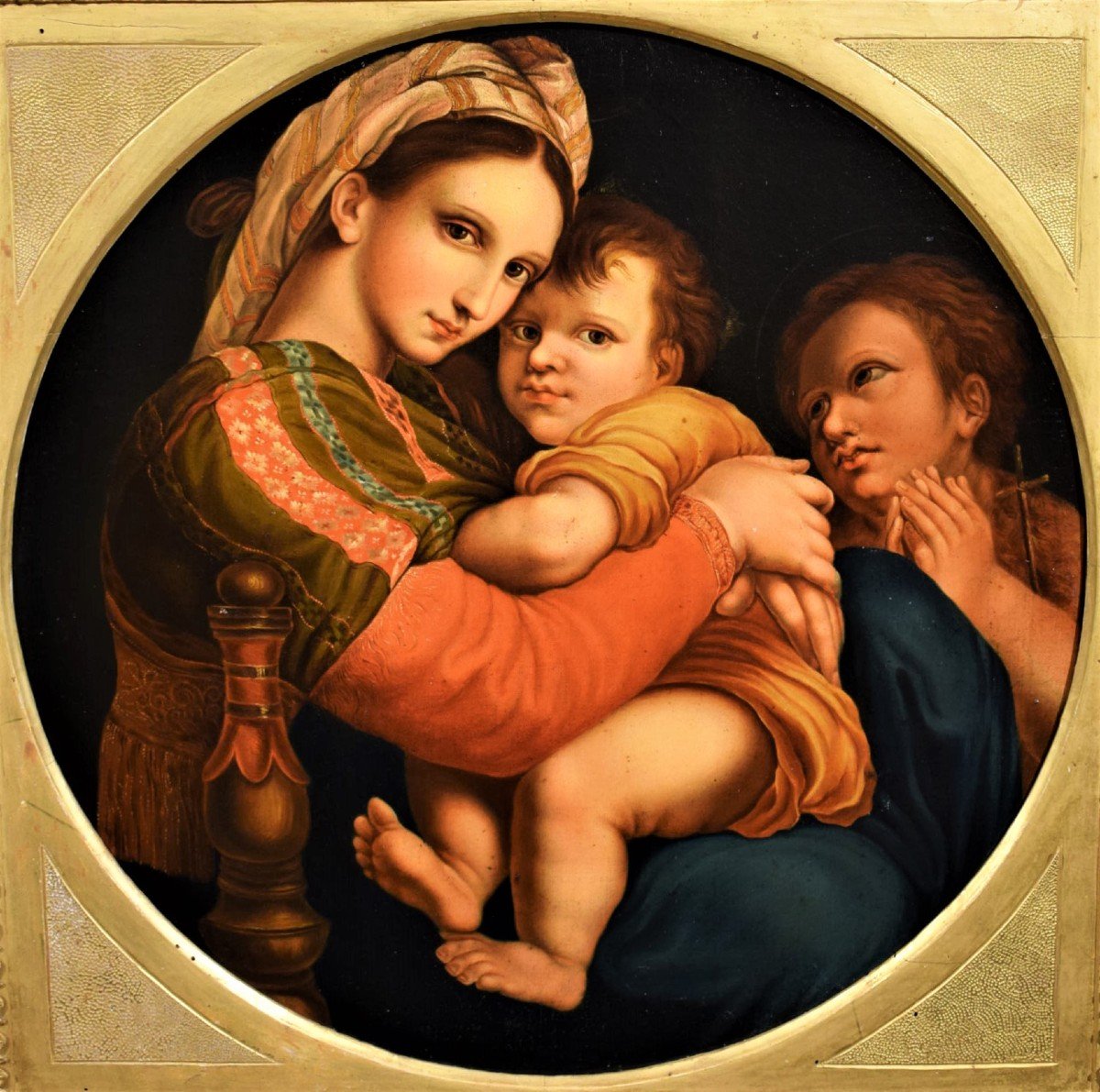 Madonna ddella seggiola  da Raffaello-photo-2