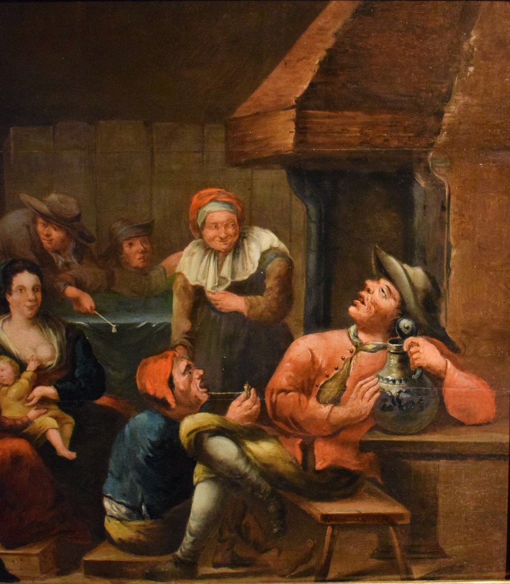 Interno di taverna - Egbert van Heemskerck (Haarlem 1634 - Londra 1704)-photo-4