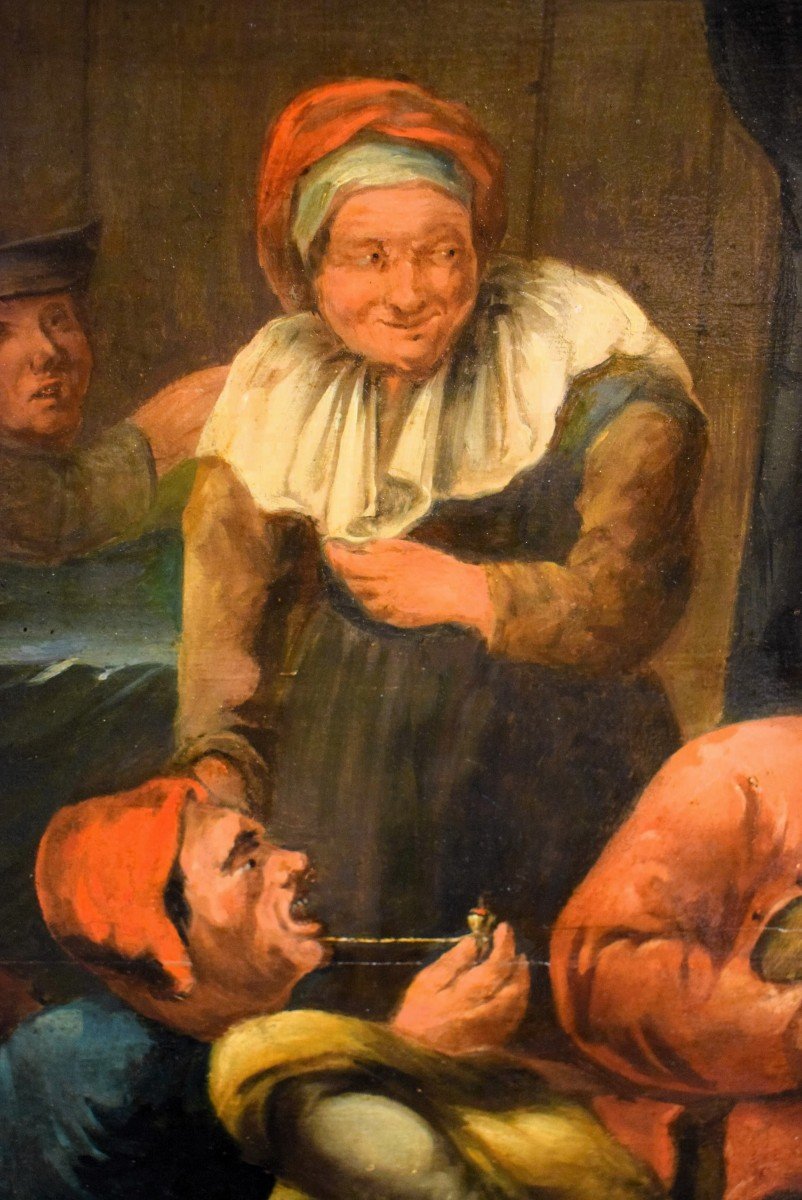 Interno di taverna - Egbert van Heemskerck (Haarlem 1634 - Londra 1704)-photo-5