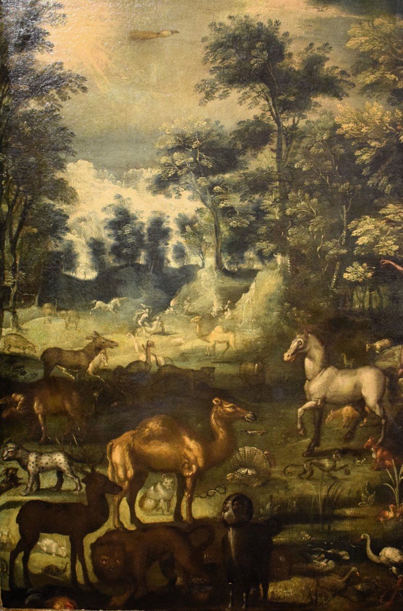 Il Paradiso Terrestre  - Jan Brueghel II° (Anversa, 1601 – 1678) bottega-photo-3