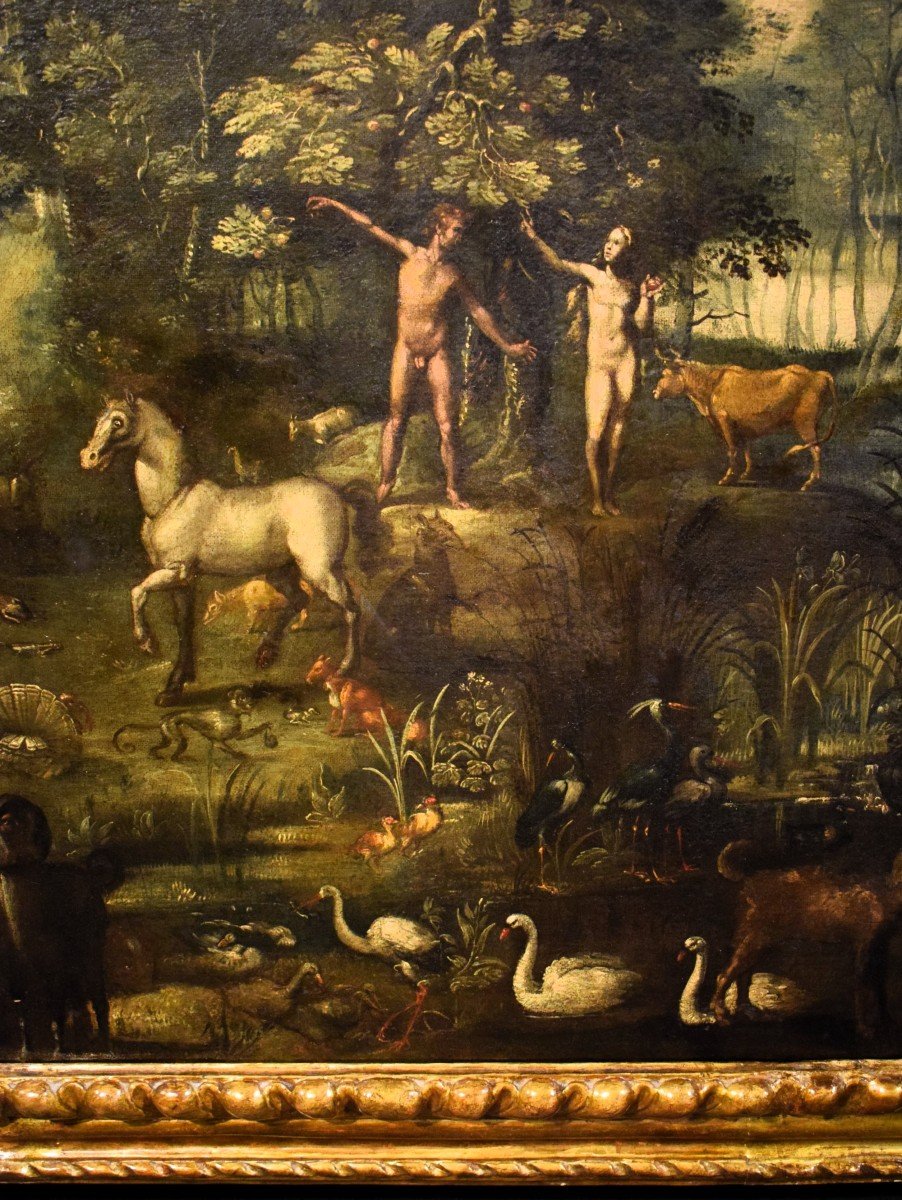 Il Paradiso Terrestre  - Jan Brueghel II° (Anversa, 1601 – 1678) bottega-photo-4
