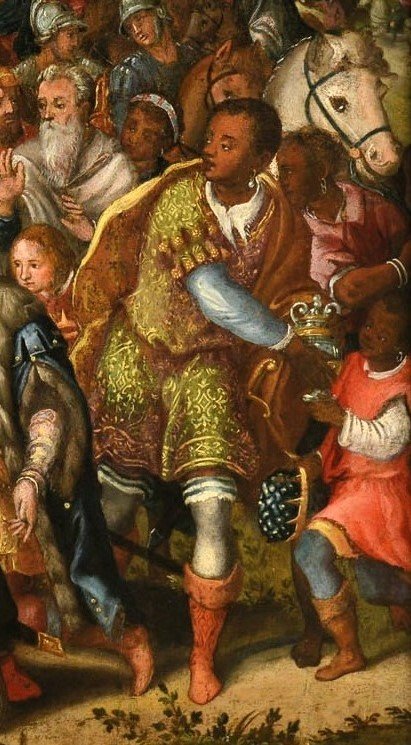 L' Adorazione dei Magi - cerchia di Frans Francken II° (Anversa 1581-1642)-photo-3