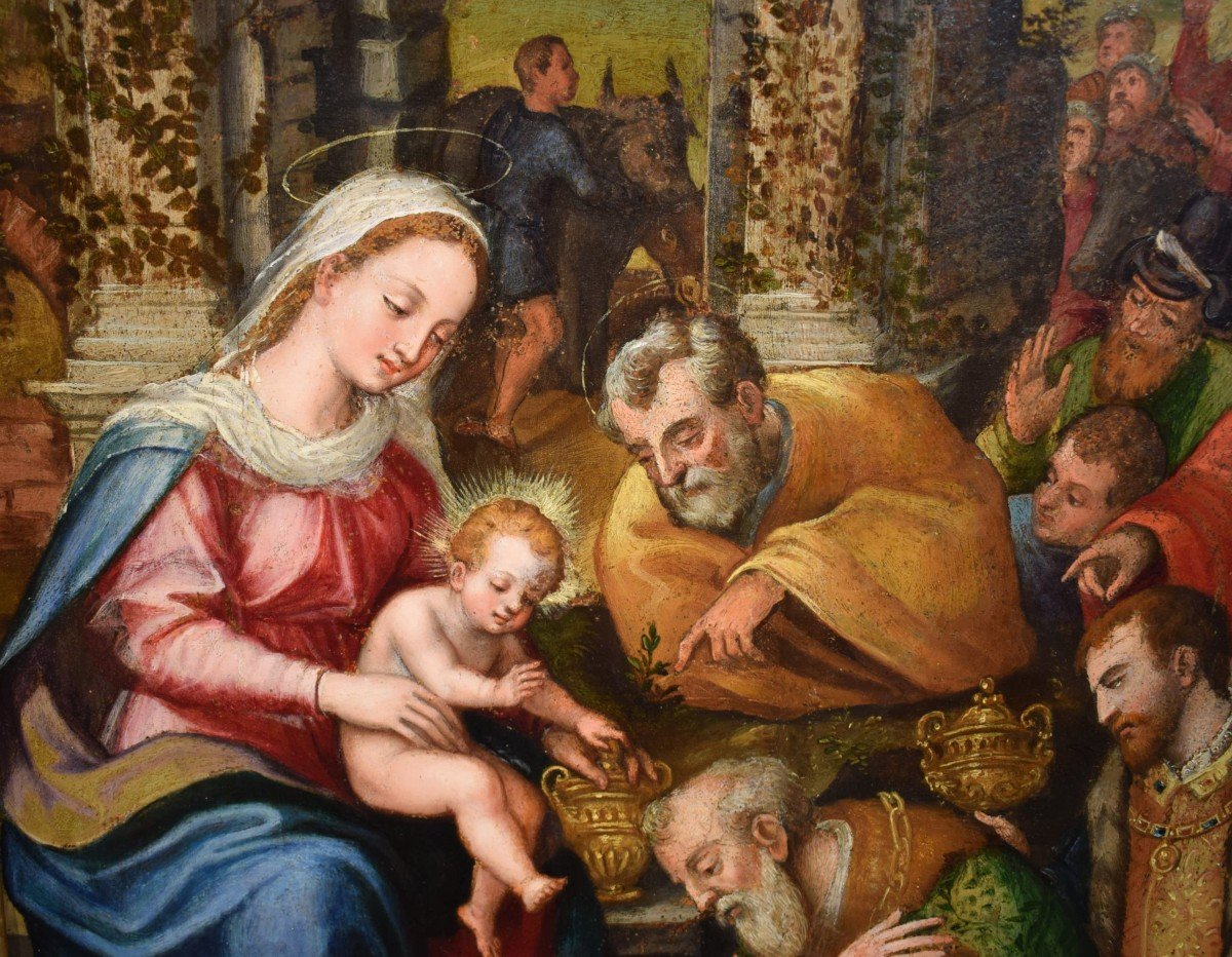L' Adorazione dei Magi - Frans Francken II° (Anversa 1581-1642) atelier-photo-4