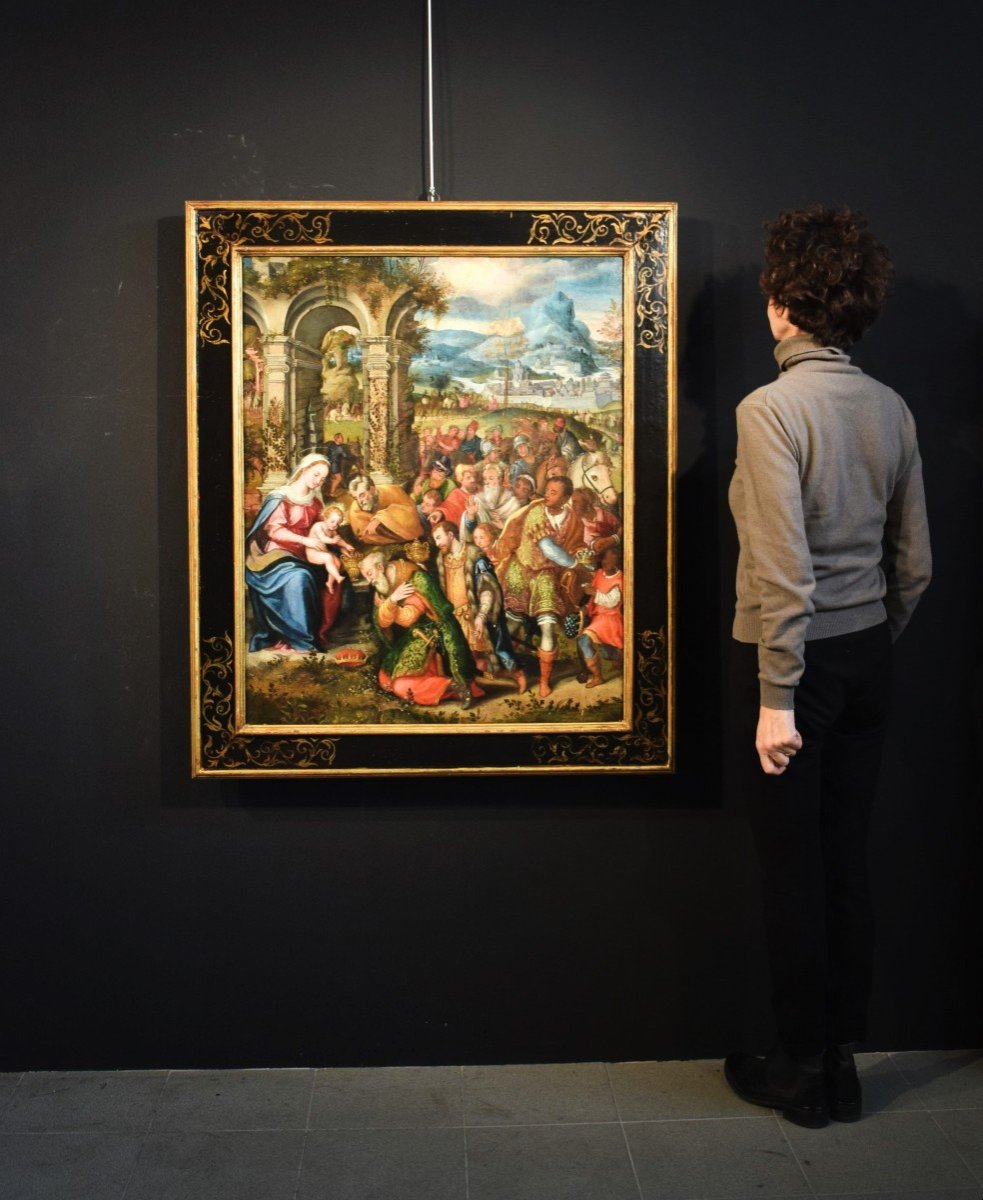 L' Adorazione dei Magi - Frans Francken II° (Anversa 1581-1642) atelier-photo-8