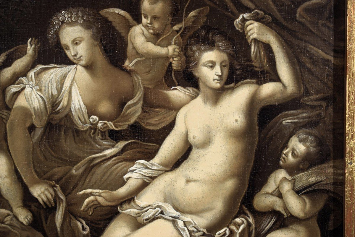 Le Quattro Stagioni -  Francesco Gessi (Bologna 1588-1649) attribuito-photo-3