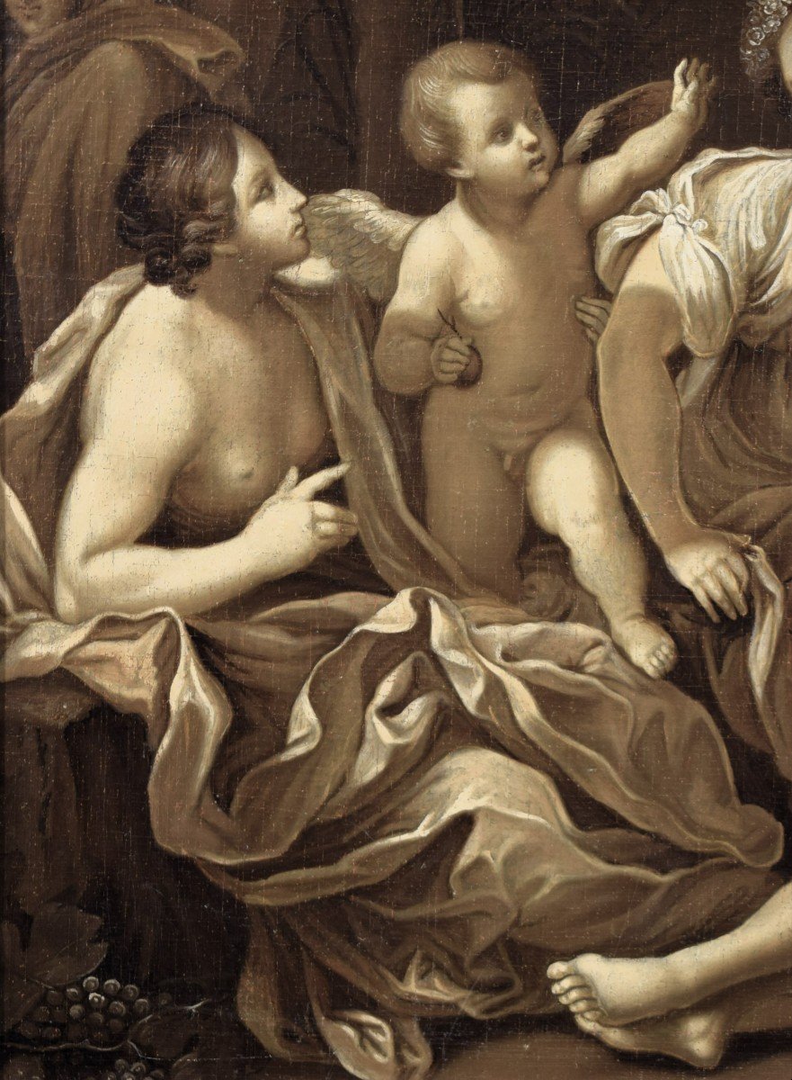 Le Quattro Stagioni -  Francesco Gessi (Bologna 1588-1649) attribuito-photo-6