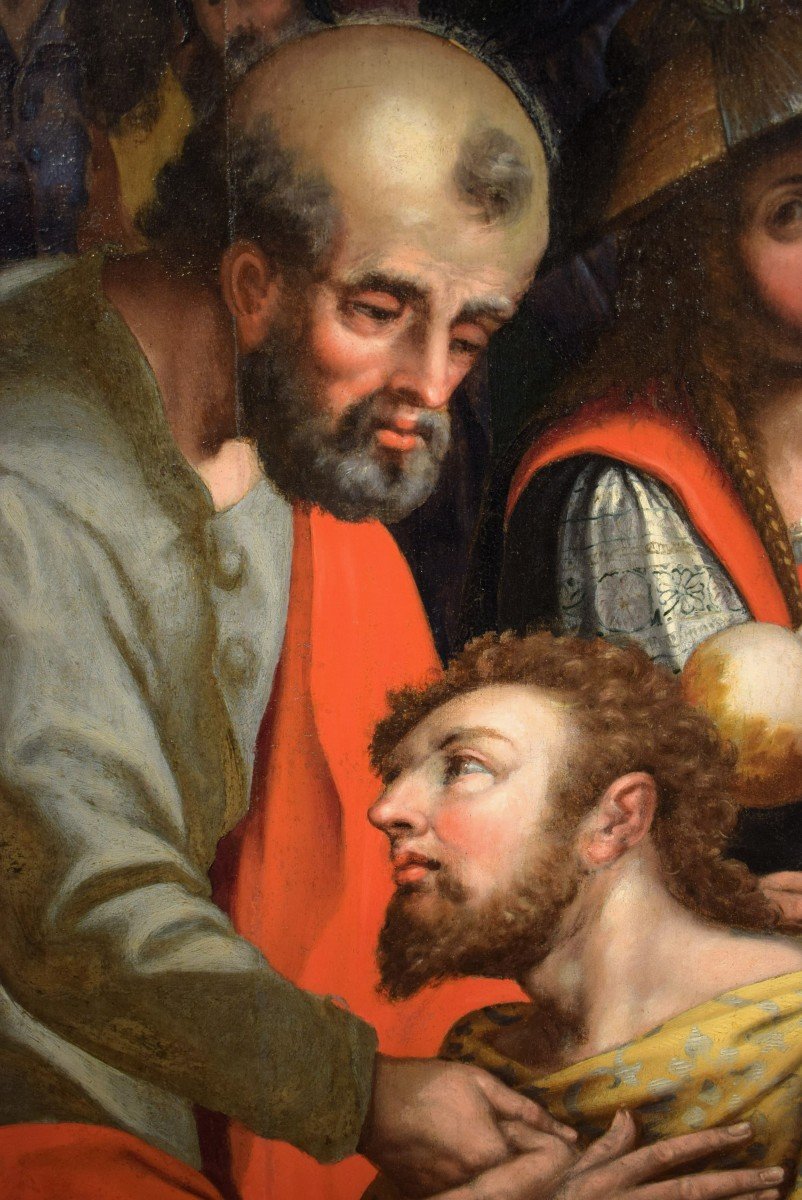 San Pietro e il centurione Cornelio - Pieter Aertsen (Amsterdam, 1508-1575)-photo-3