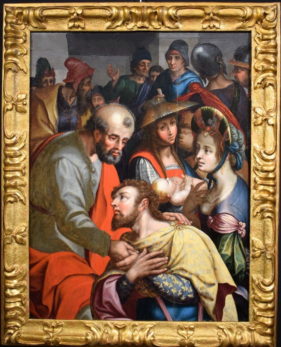 San Pietro e il centurione Cornelio - Pieter Aertsen (Amsterdam, 1508-1575)