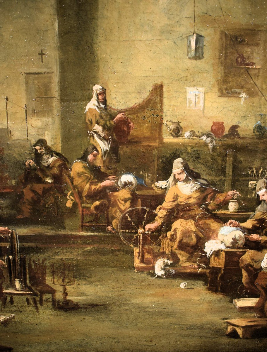 Monache nel Convento - Alessandro Magnasco, (Genova, 1667-1749 bottega-photo-2