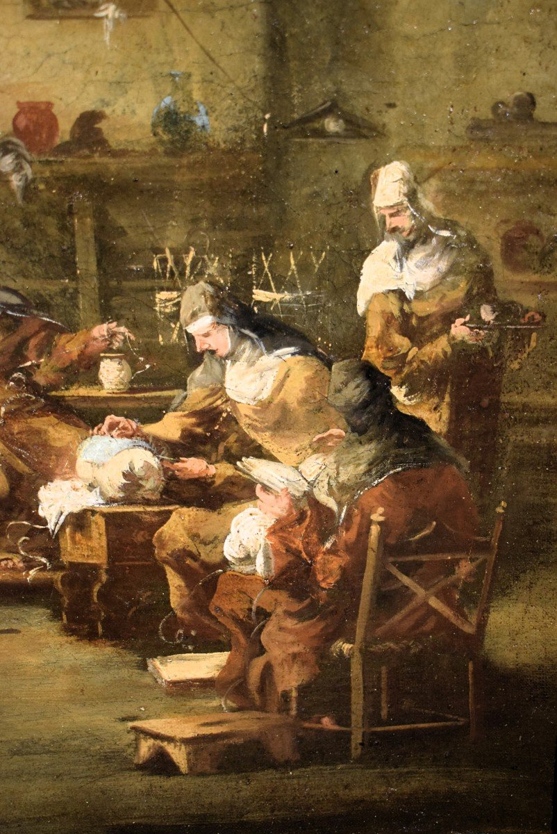 Monache nel Convento - Alessandro Magnasco, (Genova, 1667-1749 bottega-photo-5